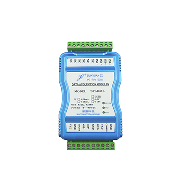 5、ISO AD02/ISO AD04系列2路-4路輸入各通道隔離型防竄擾智能傳感器模塊